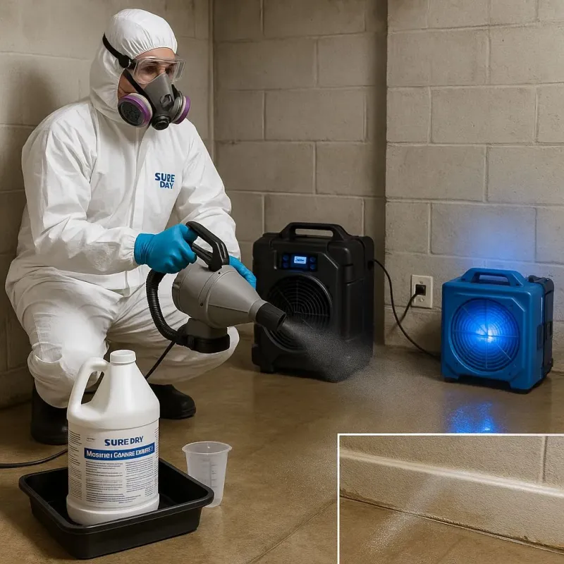 Sanitization and Odor Removal process in Van Buren, AR