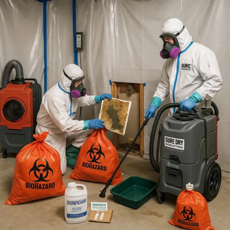 Contaminated Water Handling Protocols process in Van Buren, AR